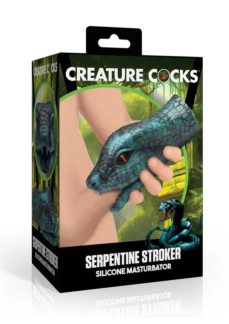 Creature Cocks Serpentine Stroker Silicone Masturbator - Image 3
