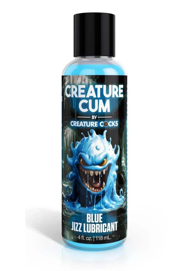 Creature Cum Blue Unscented Jizz Water Based Lubricant - Image 3