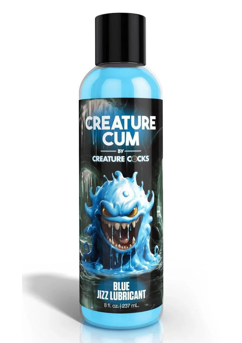 Creature Cum Blue Unscented Jizz Water Based Lubricant - Image 5