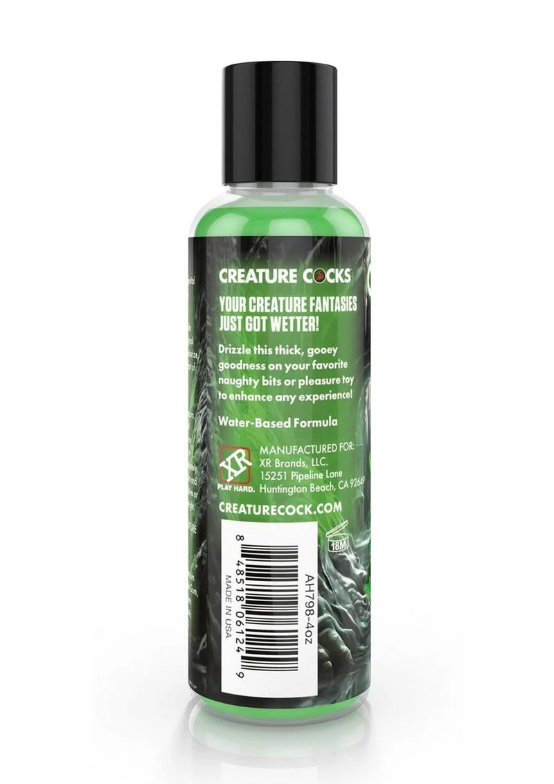 Creature Cum Green Unscented Jizz Water Based Lubricant - Image 4
