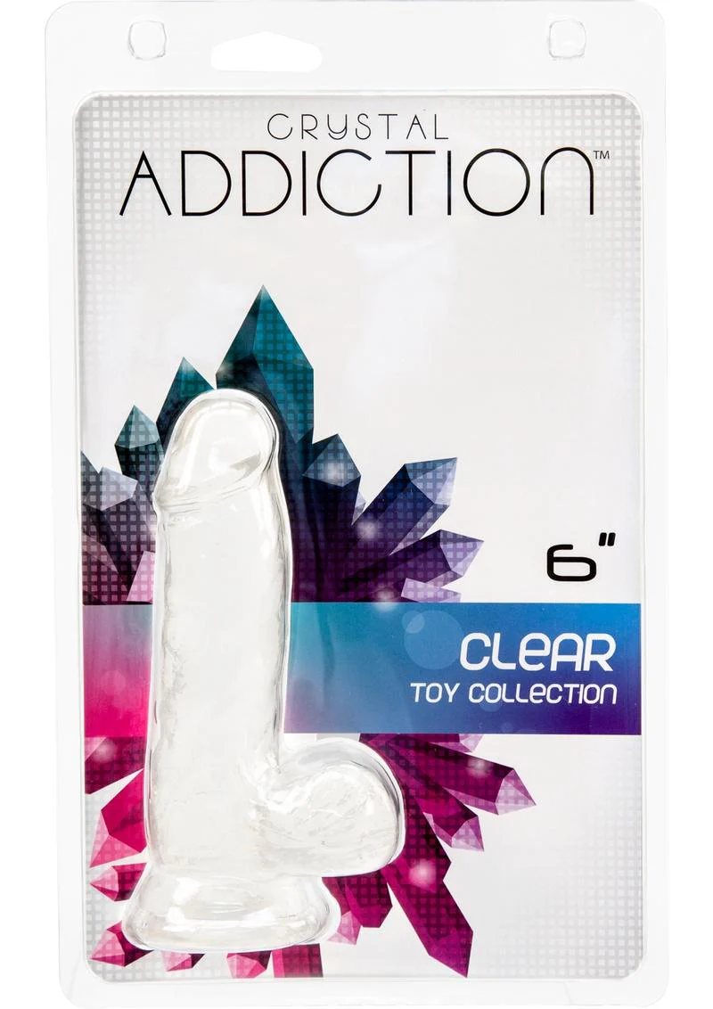 Crystal Addiction Dildo with Balls - Image 4