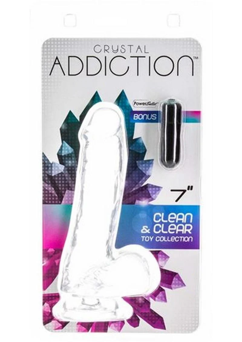 Crystal Addiction Dildo with Balls - Image 7