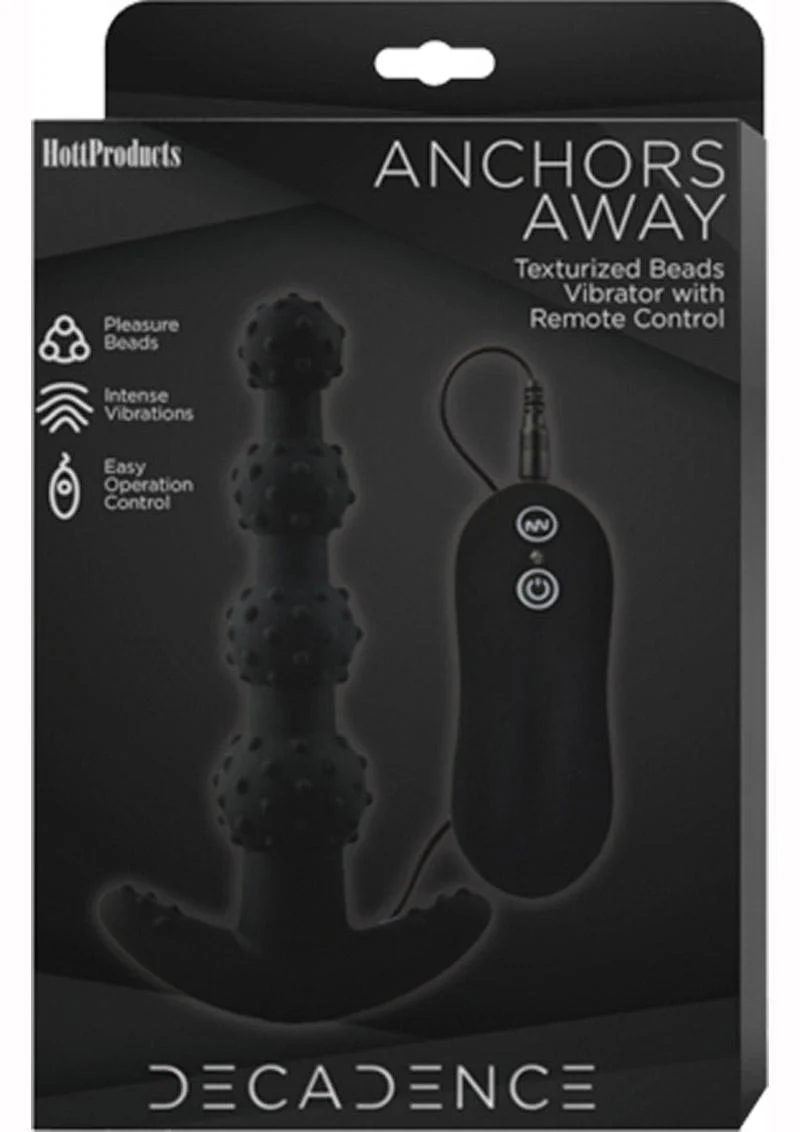 Decadence Anchors Away Silicone Vibrating Butt Plug with Remote Control - Image 2