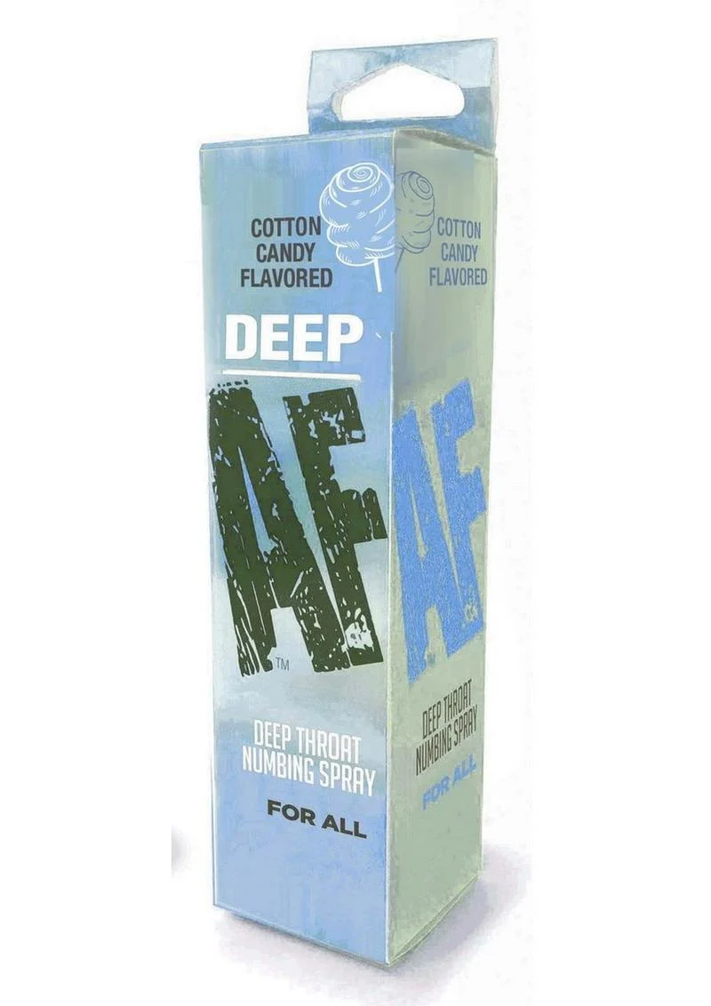 Deep AF Deep Throat Numbing Spray 1oz - Cotton Candy - Image 2