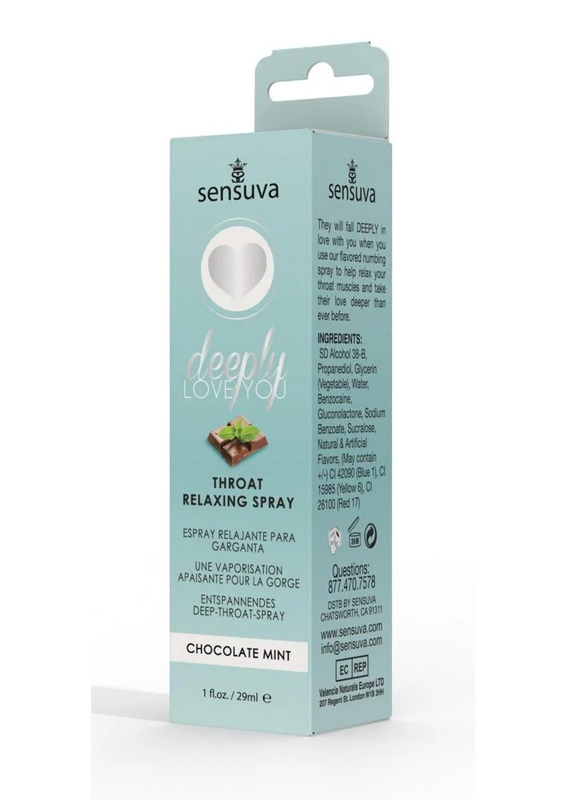 Deeply Love You Throat Relaxing Spray Chocolate Mint - Image 2