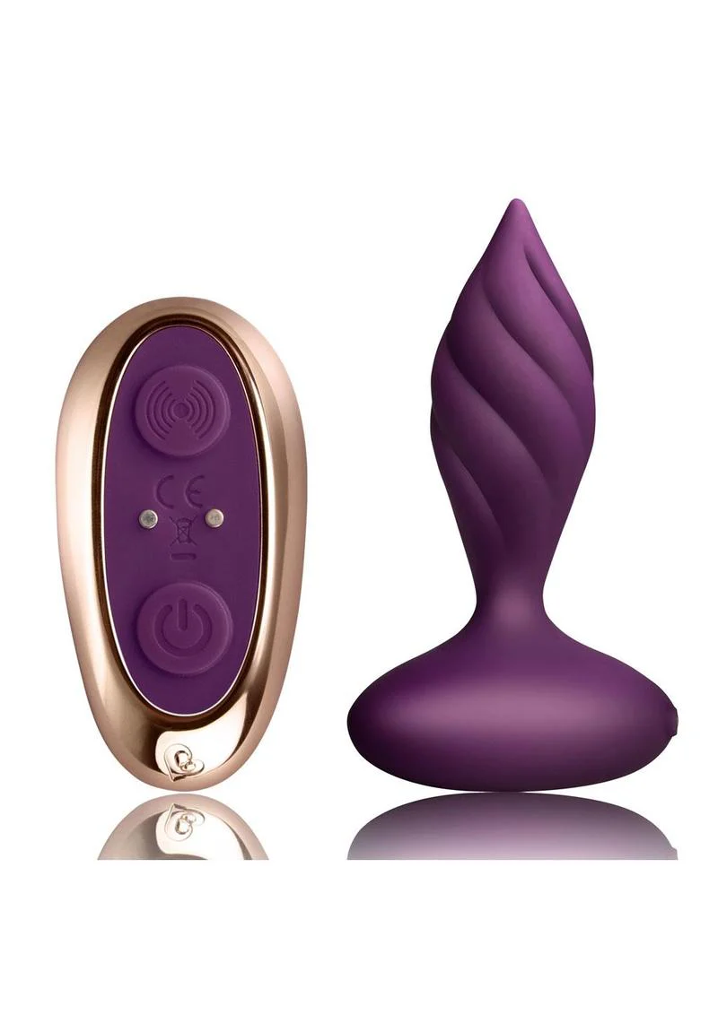 Desire Rechargeable Silicone Anal Plug with Remote Control - Image 2