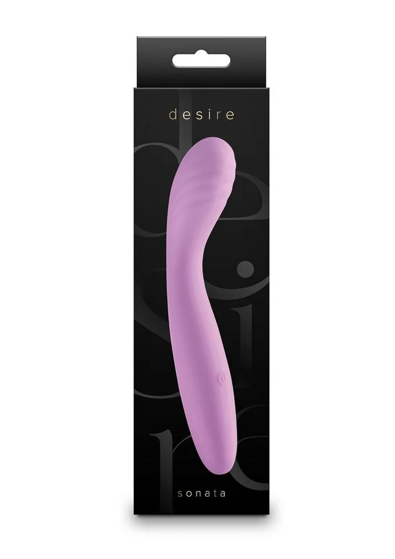 Desire Sonata Rechargeable Silicone G-Spot Vibrator - Image 3