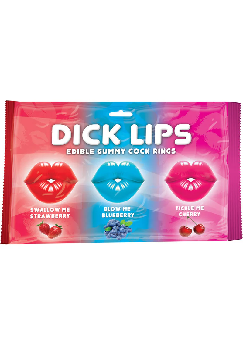 Dick Lips Edible Gummy Cock Rings - Image 2