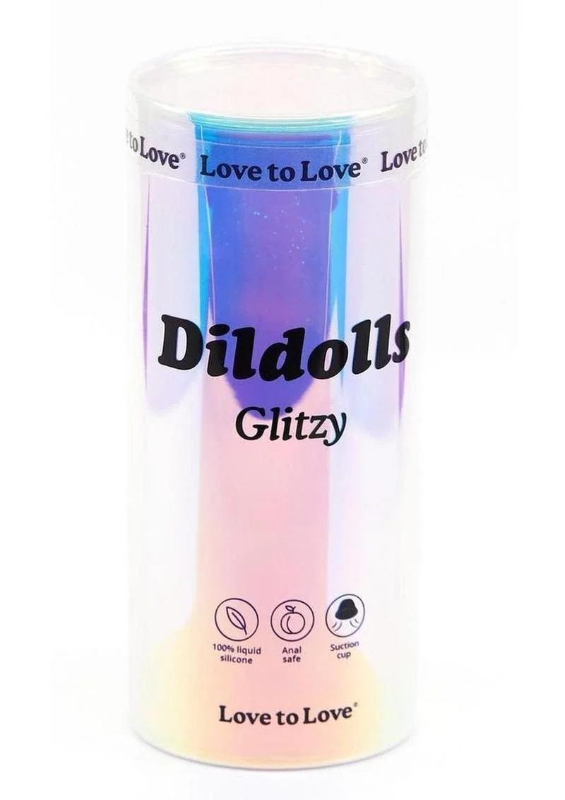 Dildolls Glitzy Silicone Dildo