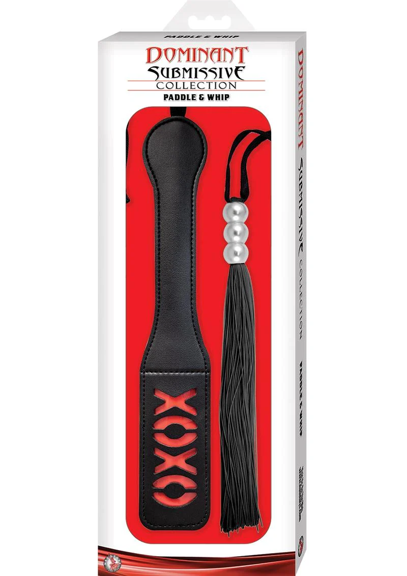 Dominant Submissive Collection Paddle and Whip - Image 2