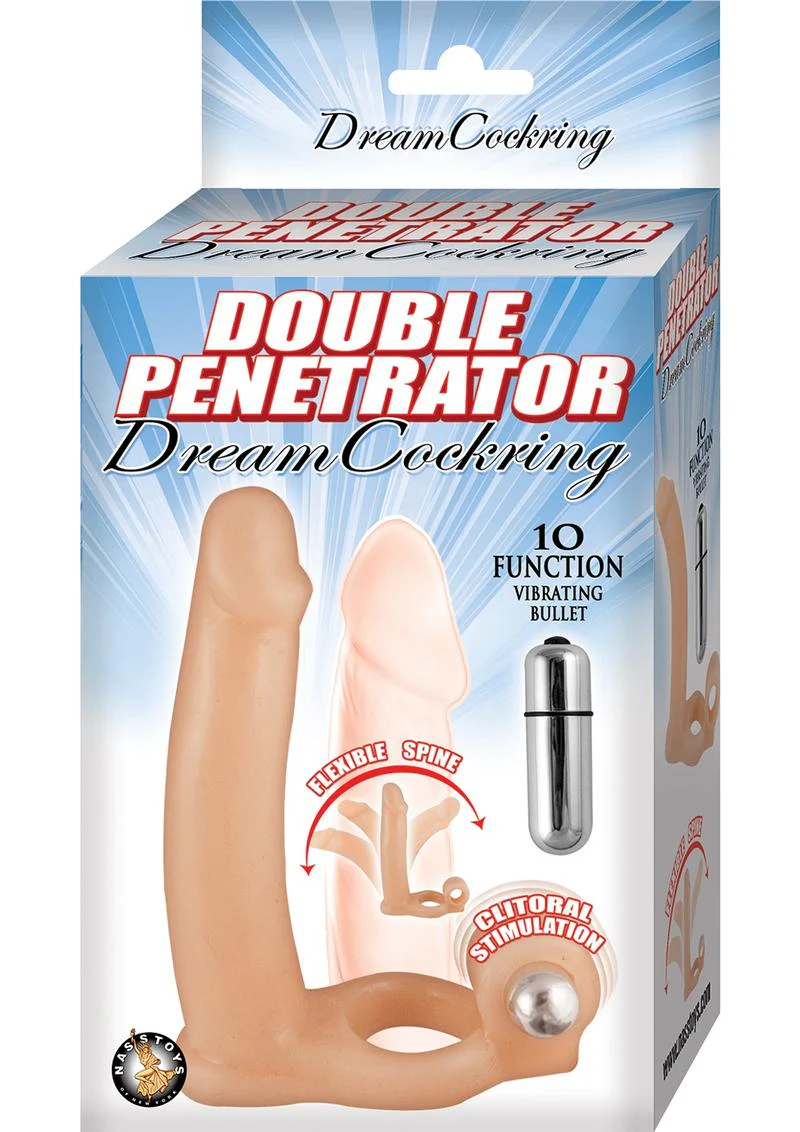 Double Penetrator Dream Vibrating Cock Ring - Image 2