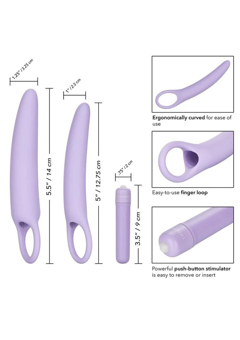Dr. Laura Berman Isabelle Set Of 2 Vibrating Silicone Dilators - Image 4