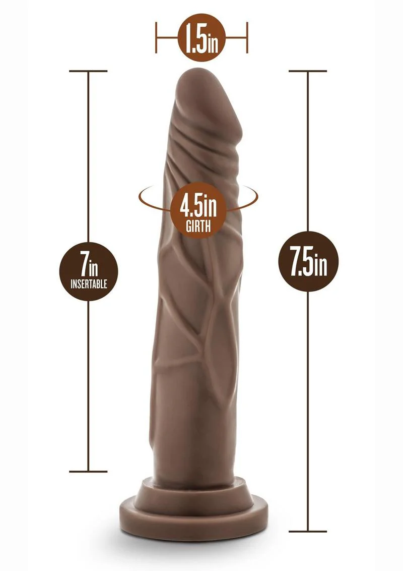 Dr. Skin Dr. Carter Silicone Dildo with Suction Cup - Image 5