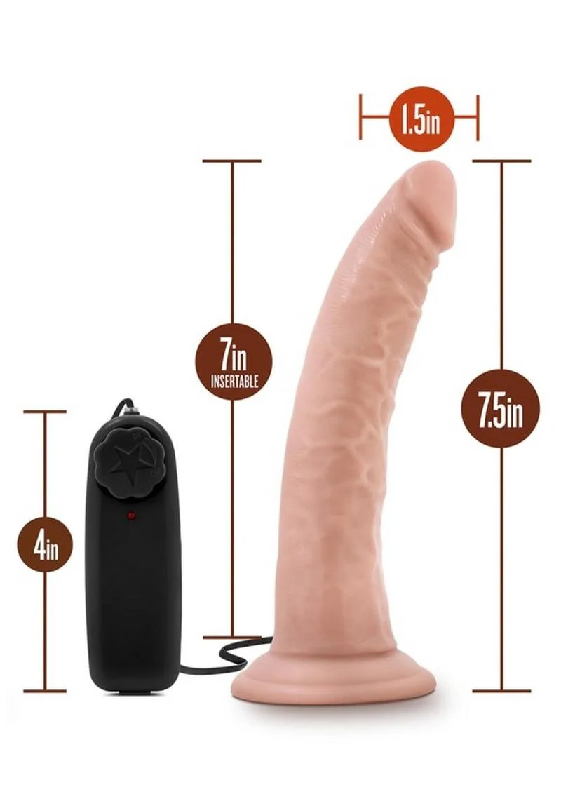Dr. Skin Dr. Dave Vibrating Dildo with Suction Cup - Image 12
