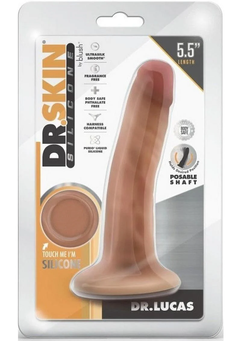 Dr. Skin Dr. Lucas Silicone Dildo with Suction Cup - Image 3