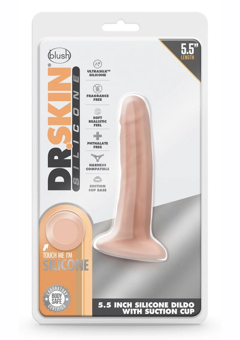 Dr. Skin Dr. Lucas Silicone Dildo with Suction Cup - Image 5