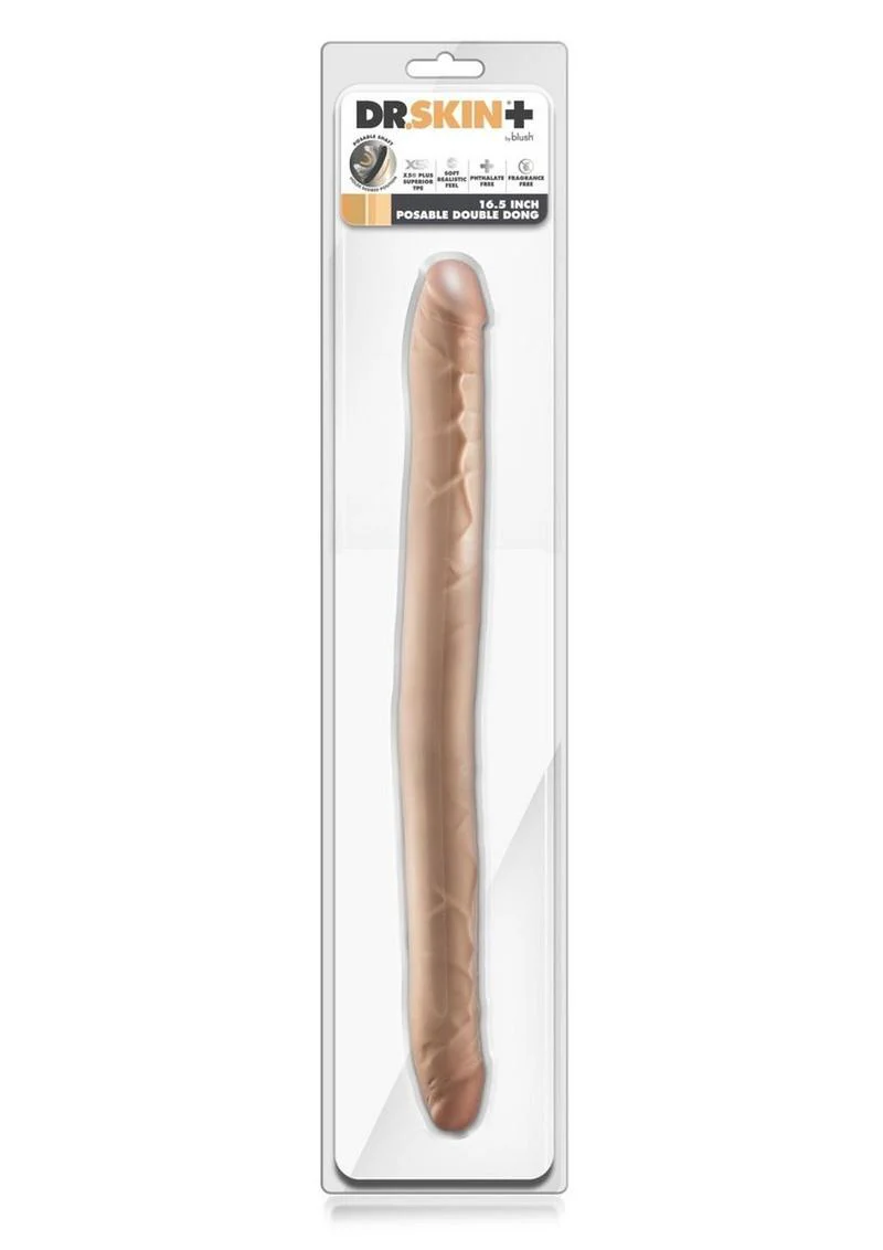 Dr. Skin Plus Posable Double Dong - Image 3
