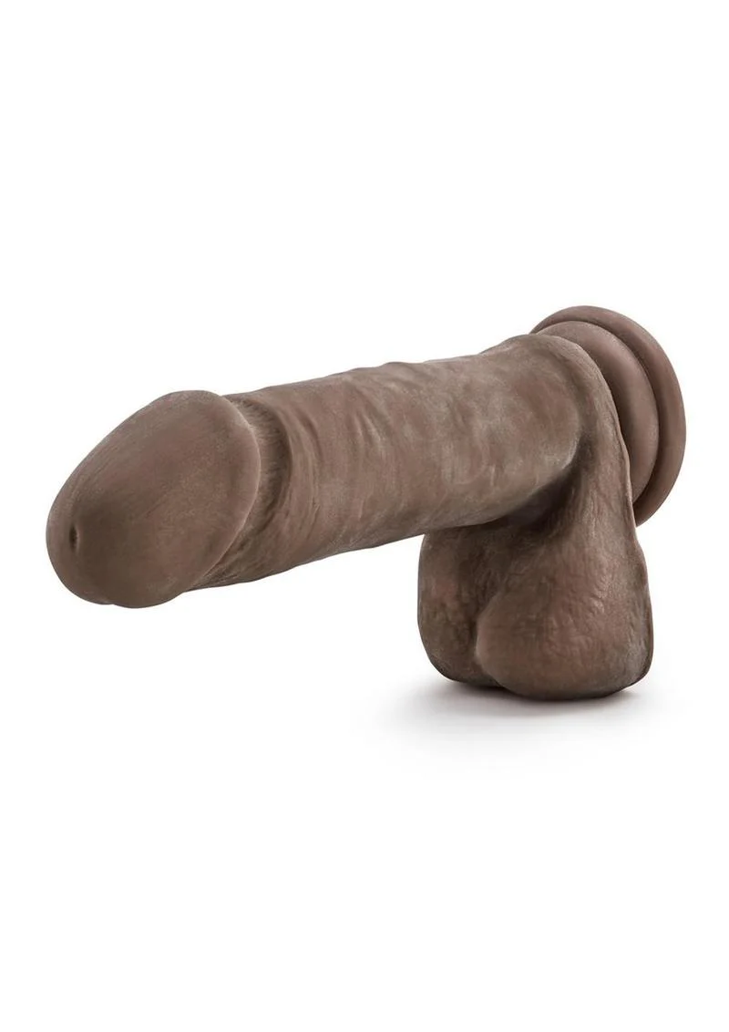 Dr. Skin Plus Thick Posable Dildo with Balls - Image 4