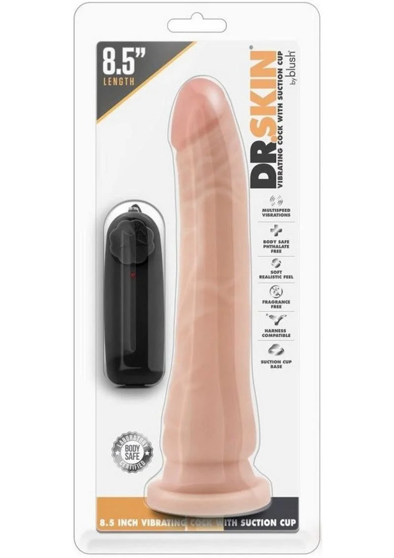 Dr. Skin Vibrating Dildo with Suction Cup - Image 2