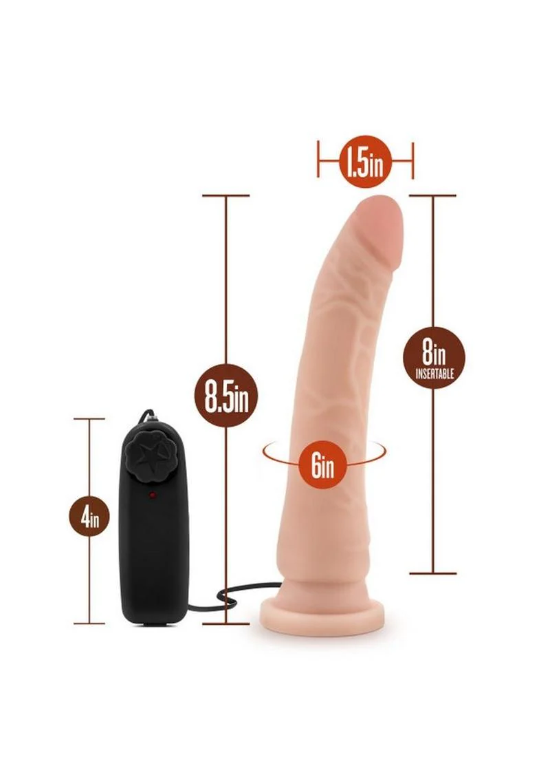 Dr. Skin Vibrating Dildo with Suction Cup - Image 4