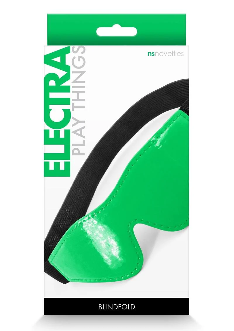 Electra Play Things Pu Leather Blindfold - Image 3
