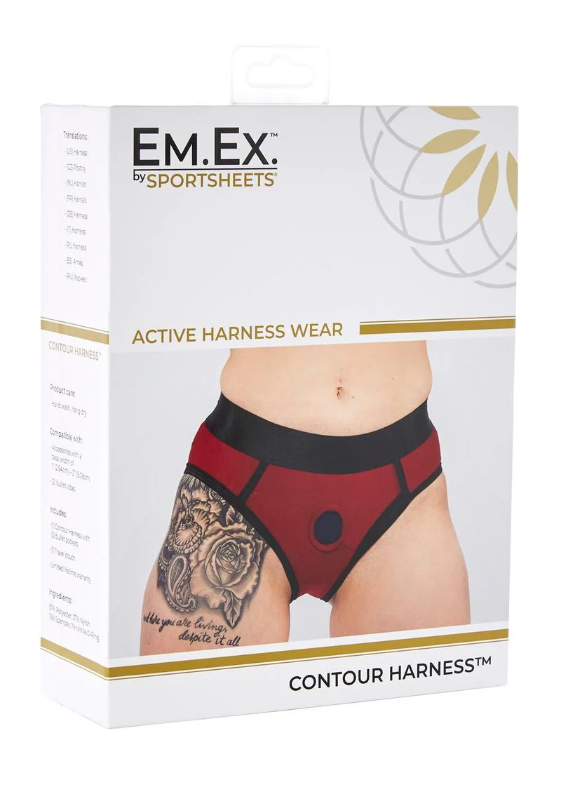 Em.Ex.. Active Harness Wear Contour Harness Briefs - Image 5
