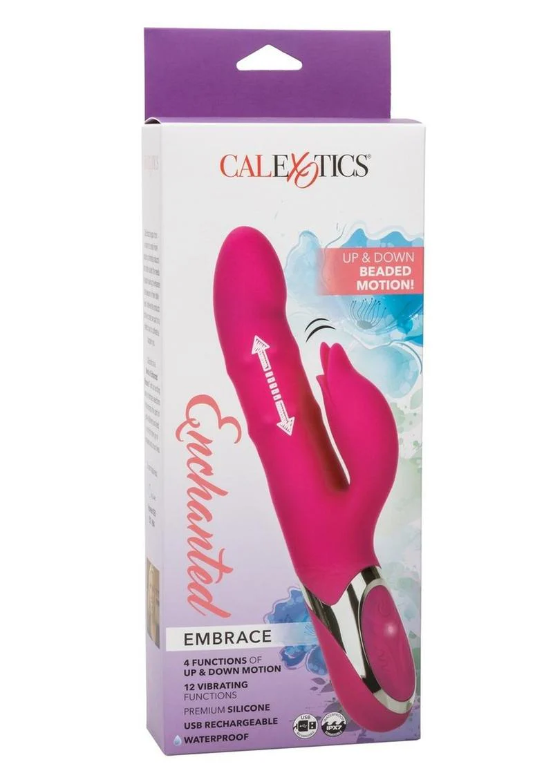 Enchanted Embrace Rechargeable Silicone Rabbit Vibrator - Image 2