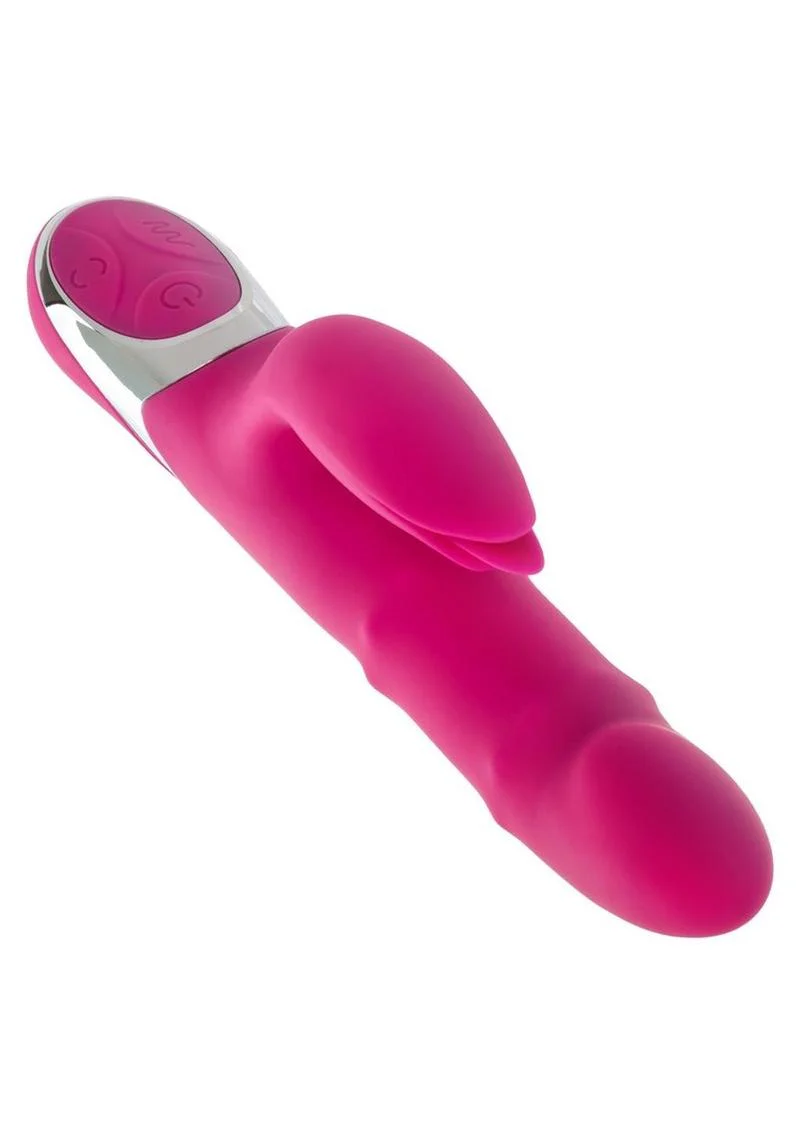 Enchanted Embrace Rechargeable Silicone Rabbit Vibrator - Image 3