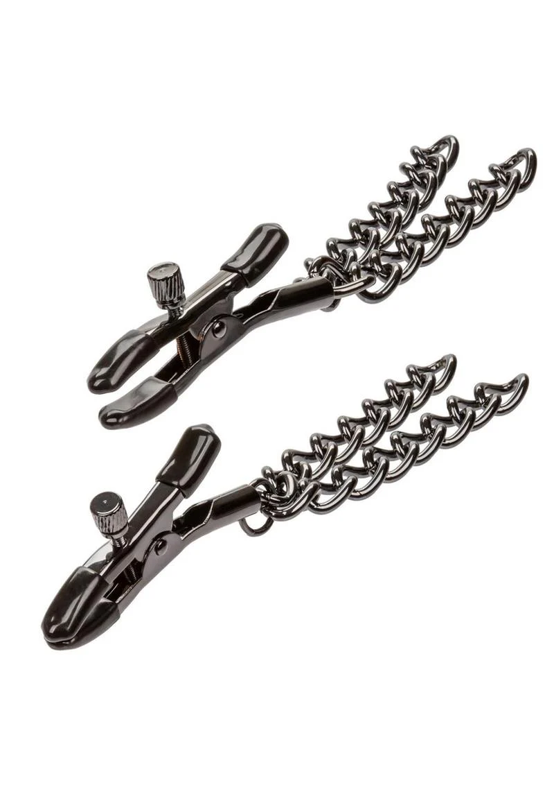 Euphoria Collection Chain Nipple Clamps - Image 3