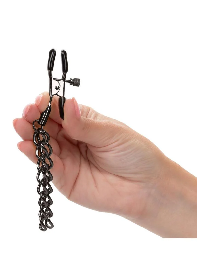 Euphoria Collection Chain Nipple Clamps - Image 4