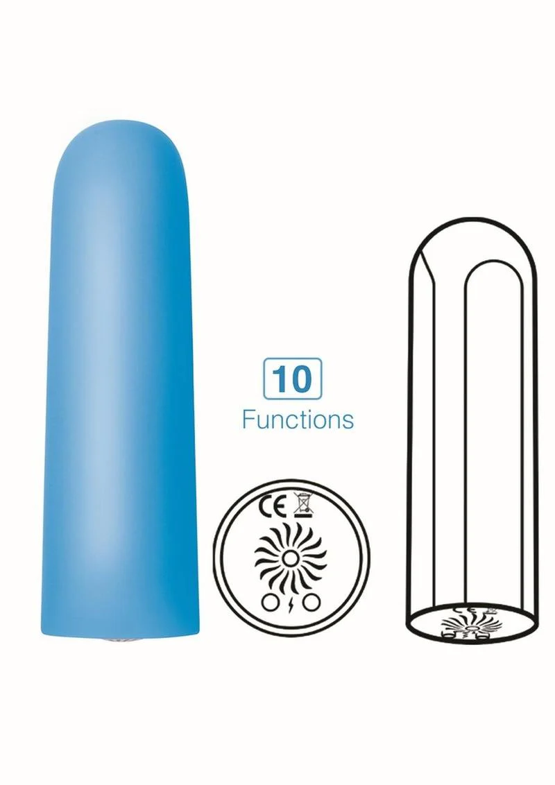 Exciter Mini Vibe Rechargeable Silicone Vibrator - Image 9