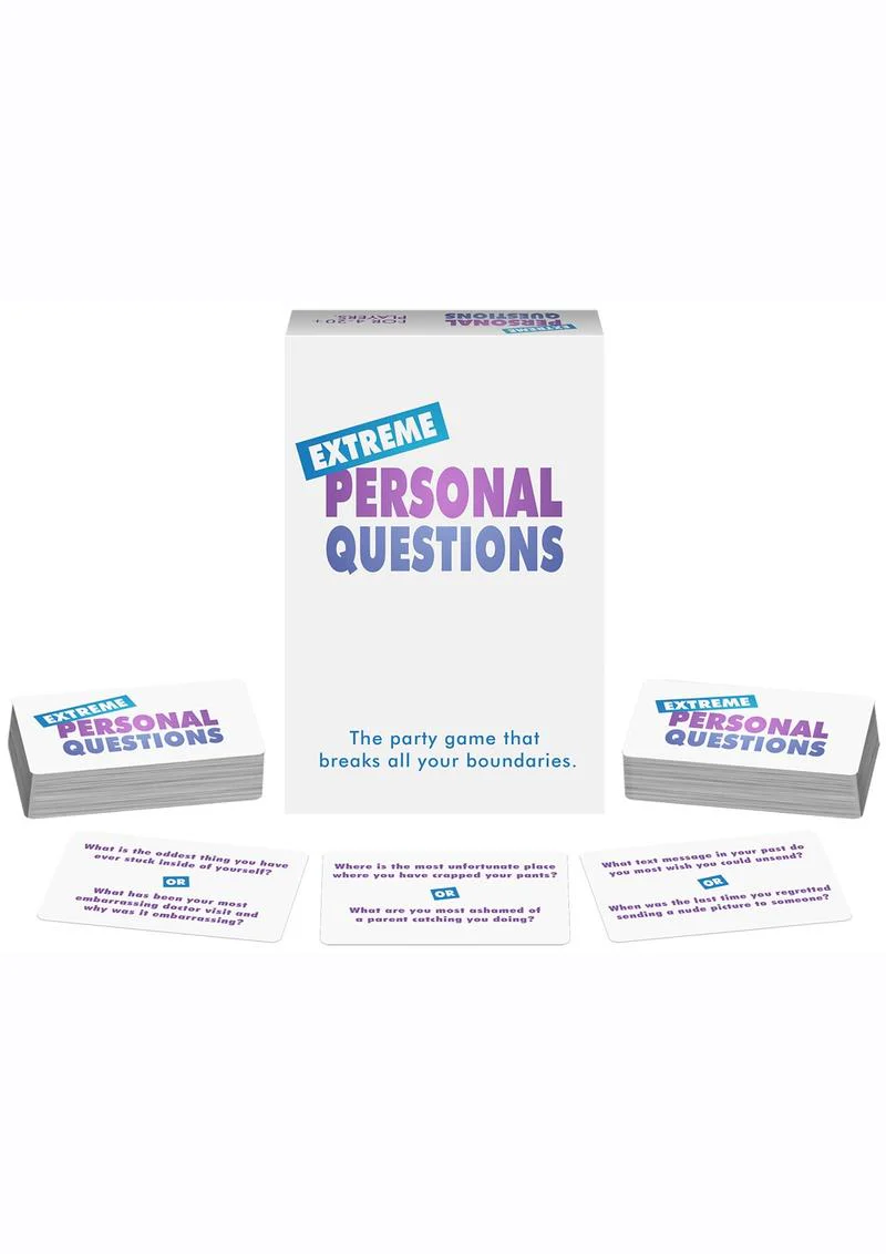 Extreme Personal Questions Party Game - Image 2