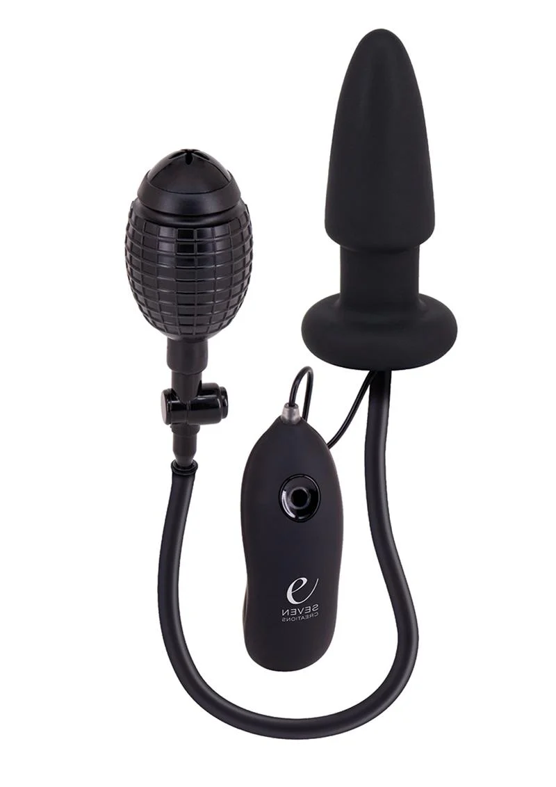 Fanny Hills Silicone Butt Plug Inflatable and Vibrating
