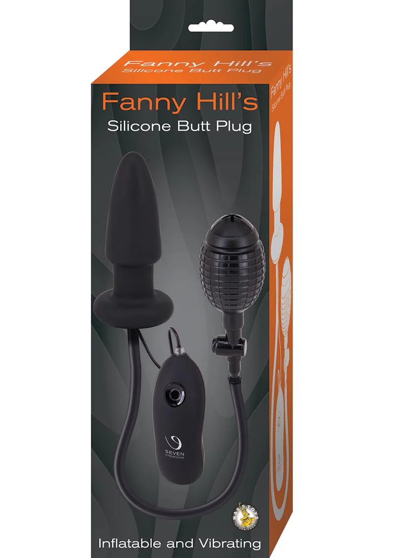 Fanny Hills Silicone Butt Plug Inflatable and Vibrating - Image 2