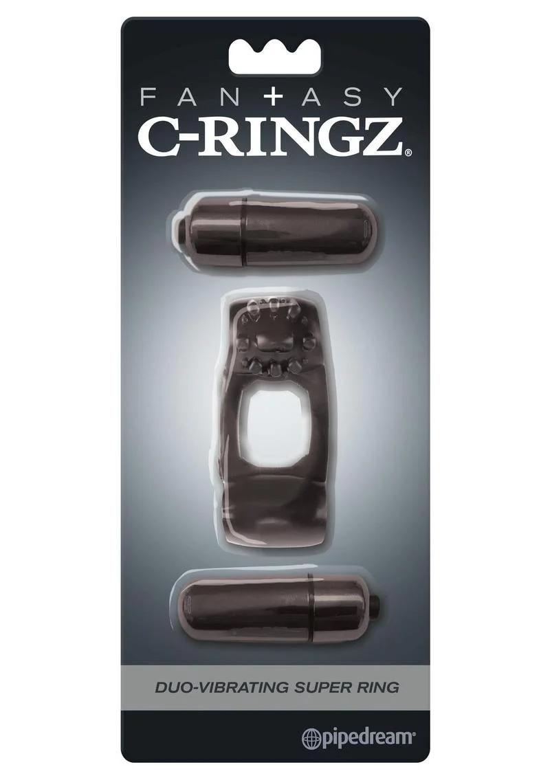 Fantasy C-Ringz Duo-Vibrating Super Cock Ring with Bullets - Image 2