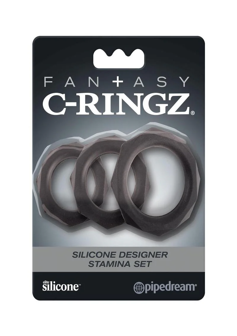 Fantasy C-Ringz Silicone Designer Stamina Cock Ring - Image 2
