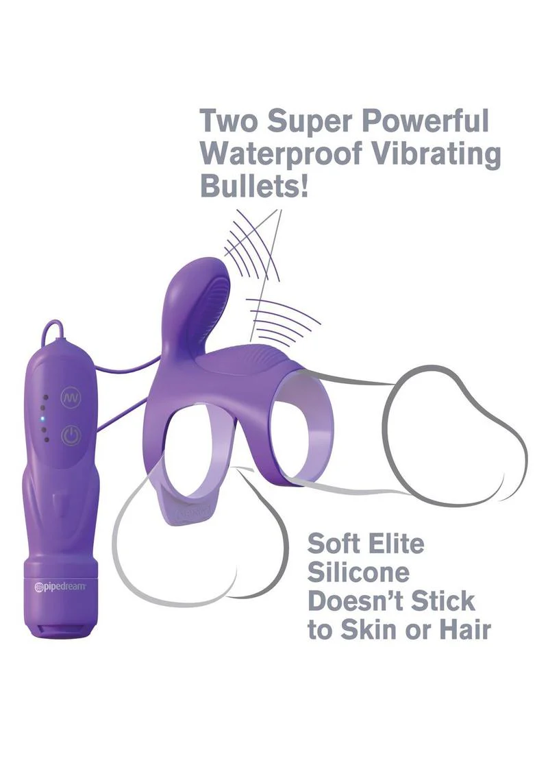 Fantasy C-Ringz Ultimate Silicone Couples Cage Cock Ring - Image 3