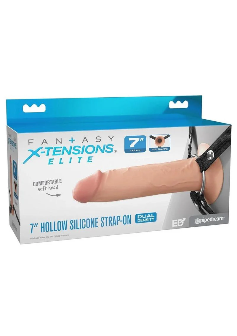 Fantasy X-Tensions Elite Silicone Dual Density Hollow Strap-On - Image 13