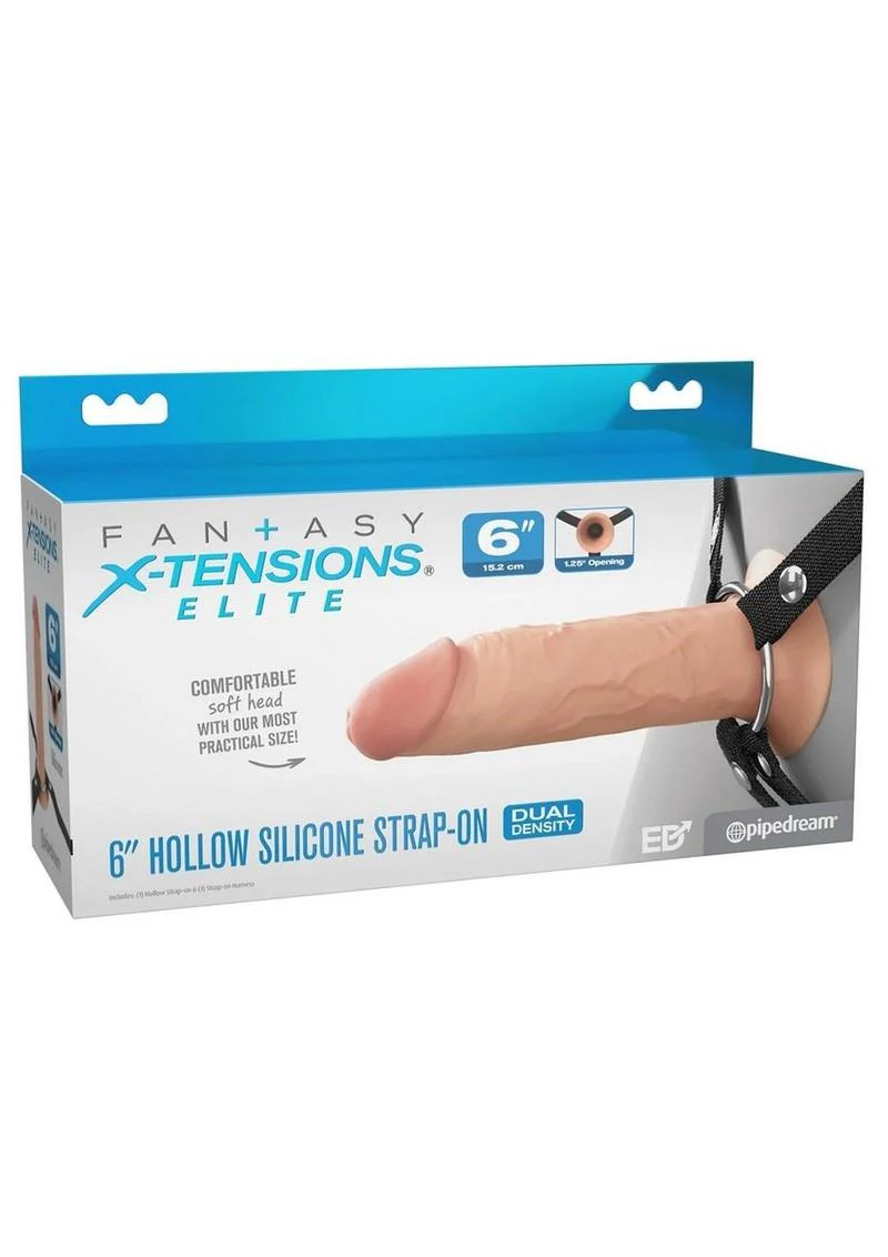 Fantasy X-Tensions Elite Silicone Dual Density Hollow Strap-On - Image 19