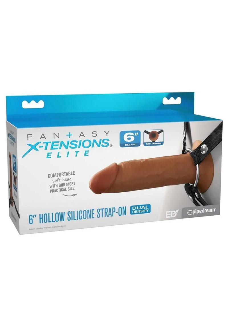 Fantasy X-Tensions Elite Silicone Dual Density Hollow Strap-On - Image 22