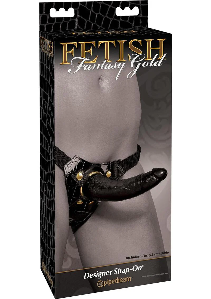 Fetish Fantasy Gold Designer Strap-On - Image 2