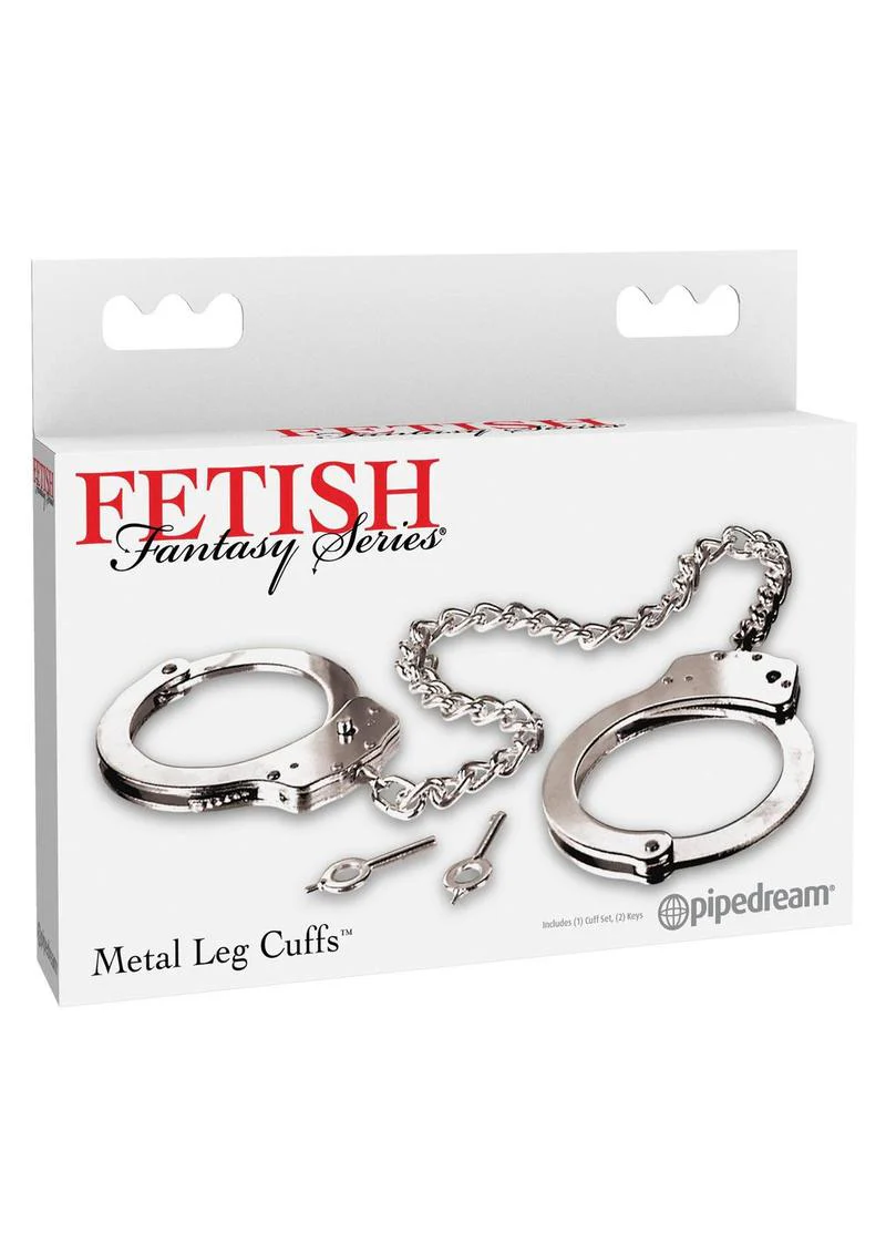 Fetish Fantasy Metal Leg Cuffs - Image 2