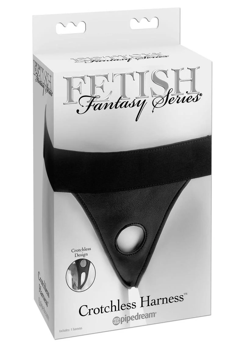 Fetish Fantasy Series Crotchless Adjustable Harness - Image 2