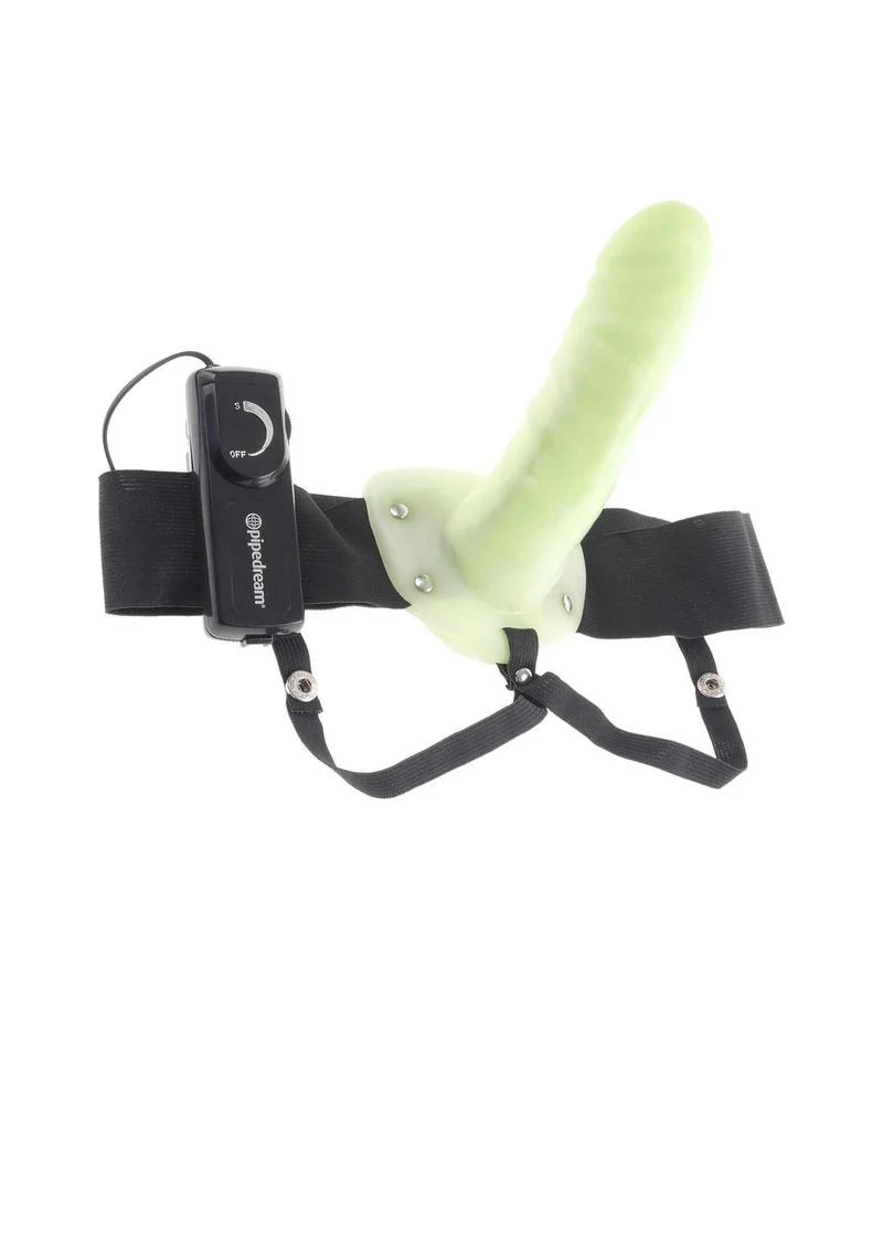 Fetish Fantasy Series For Him Or Her Vibrating Hollow Strap-On Dildo and Adjustable Harness with Remote Control - Image 8