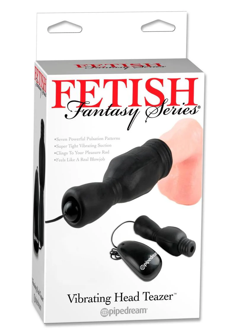 Fetish Fantasy Series Vibrating Head Teazer Sleeve with Bullet and Remote Control - Image 3