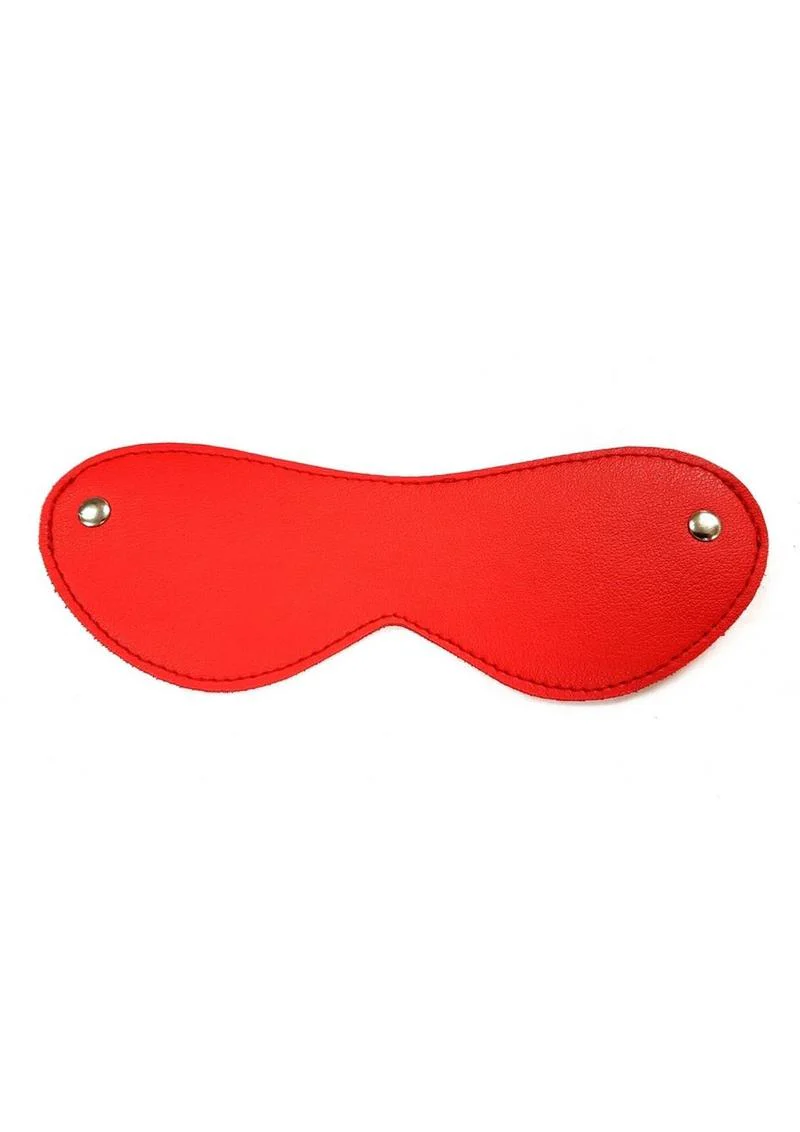 Fetish Play Blindfold Vegan Leather - Image 3