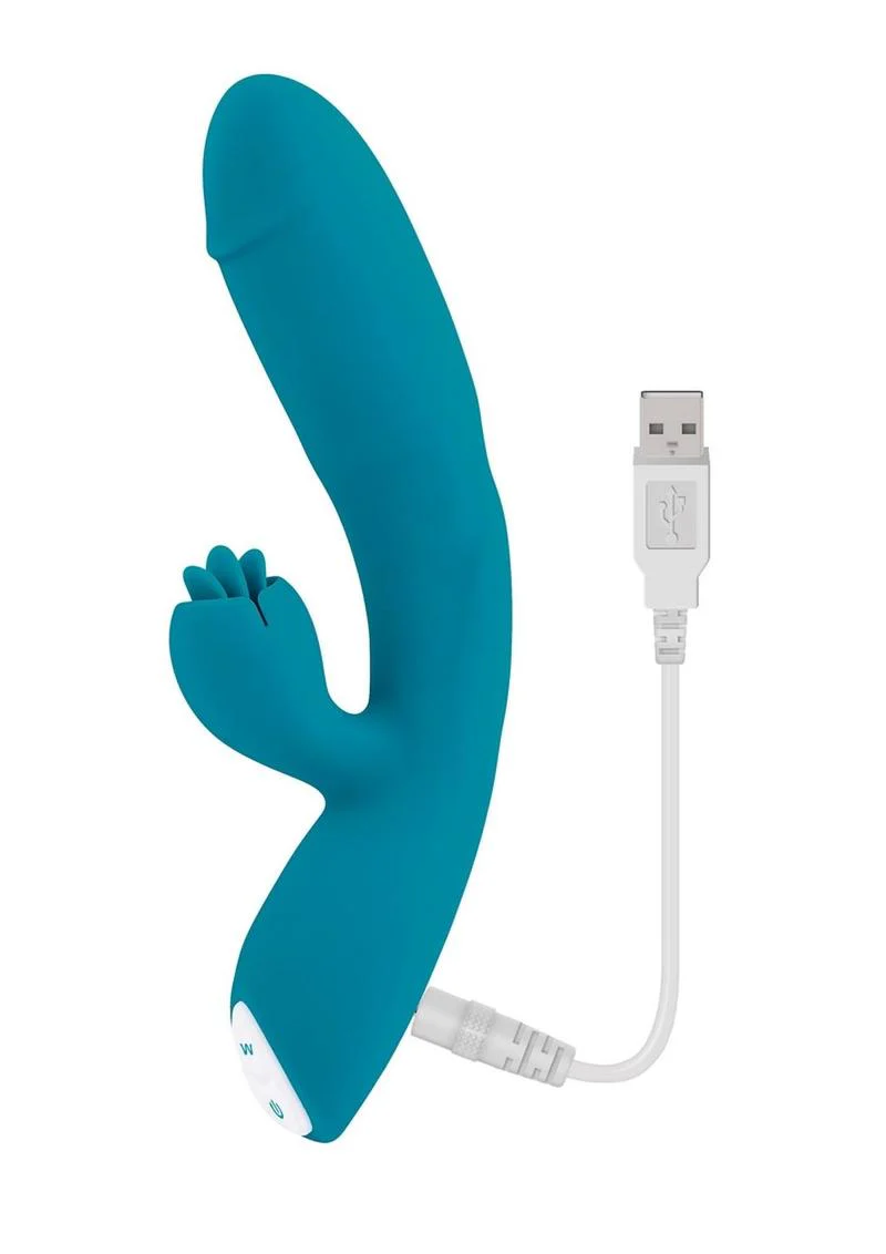 Fierce Flicker Rechargeable Silicone Dual Vibrator - Image 4