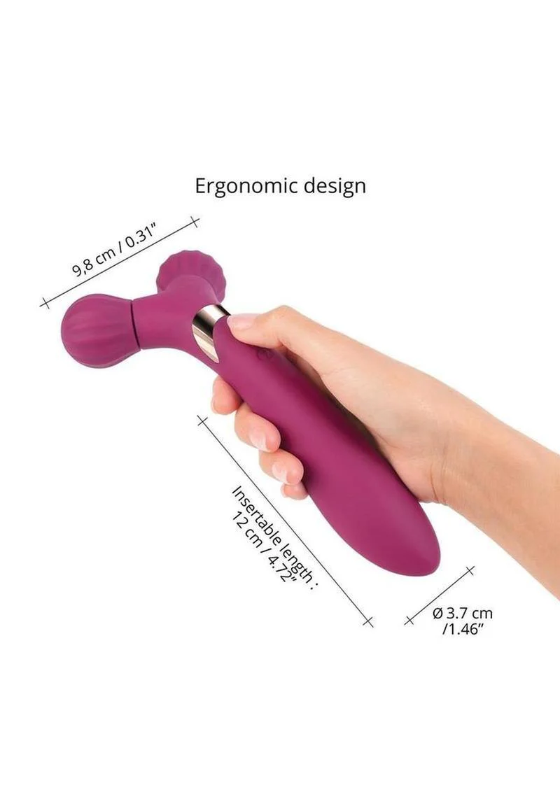 Fireball Rechargeable Silicone Body Massager and Vibrator - Image 3