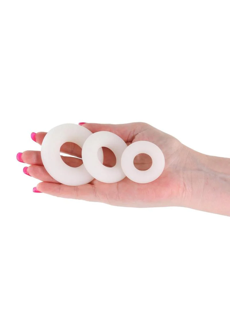 Firefly Bubble Ring Glow In The Dark Cock Ring - Image 3