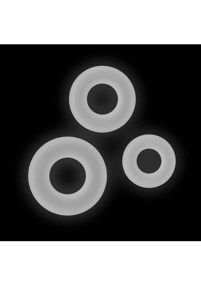 Firefly Bubble Ring Glow In The Dark Cock Ring - Image 4